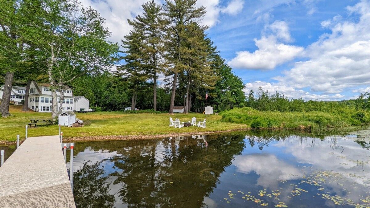 View of lake and dock at Lakefront Prescription